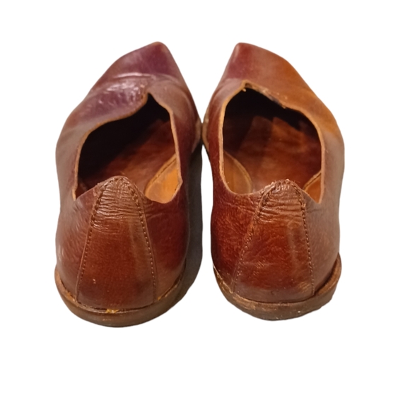 Cydwoq Vintage Asymmetrical Unique Leather Handmade Fairycore Witchcore 36 FLAW - Picture 5 of 16